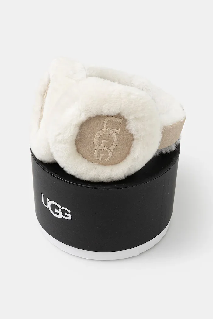 UGG Велурени наушници в черно 20955