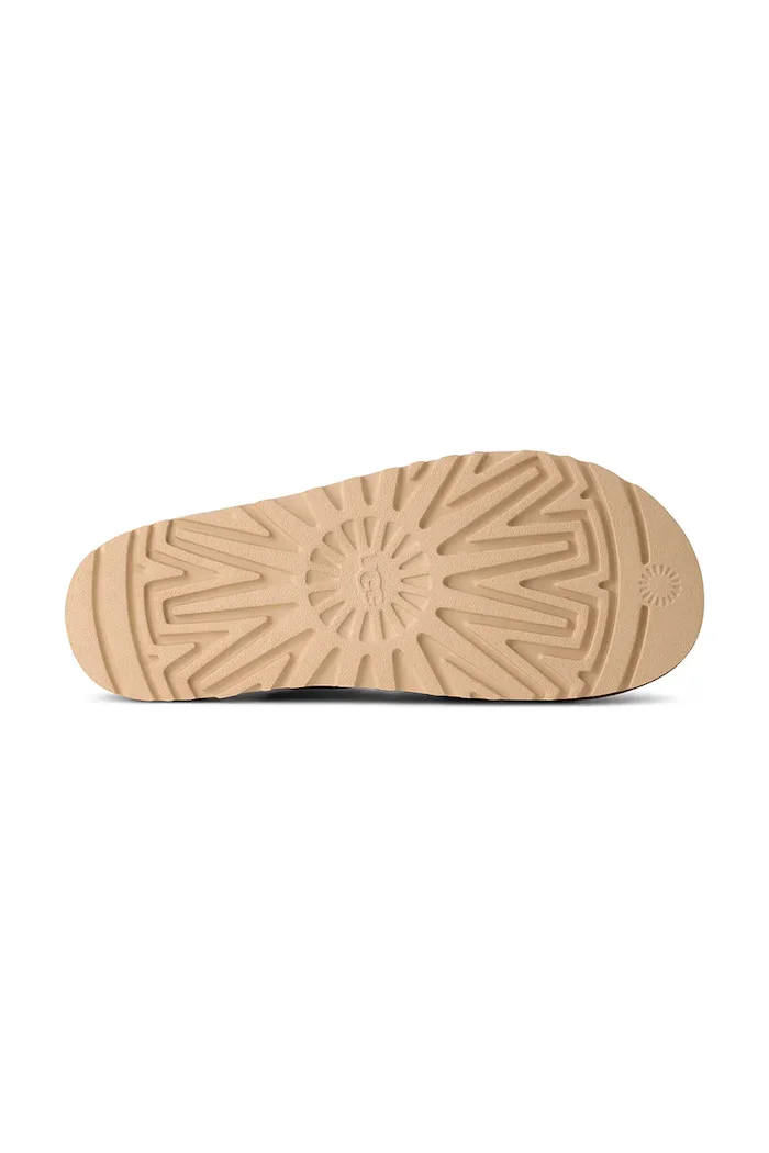 UGG Велурени сандали W Goldenstar Gleam в бежово 1175122.MDSD