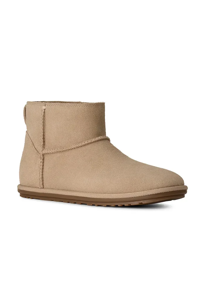 UGG W Classic Mini Deconstructed апрески дамски от велур бежови 1179832.SAN