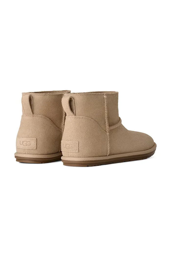 UGG W Classic Mini Deconstructed апрески дамски от велур бежови 1179832.SAN