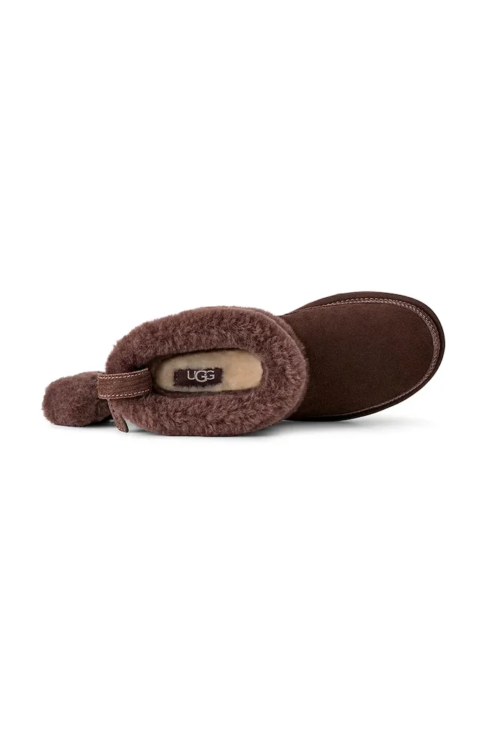 UGG W Classic Mini Heritage апрески дамски от велур кафяви 1180434.BCDR