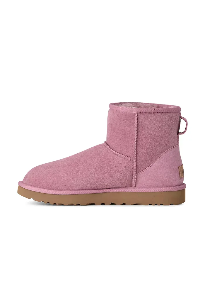 UGG W Classic Mini II апрески дамски от велур розови 1016222.DYR