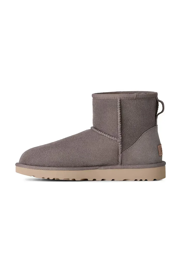 UGG W Classic Mini II апрески дамски от велур сиви 1016222.SMYG