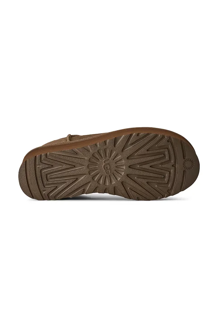 UGG W Classic Ultra Mini Platform апрески дамски от велур кафяви 1135092.LBNZ