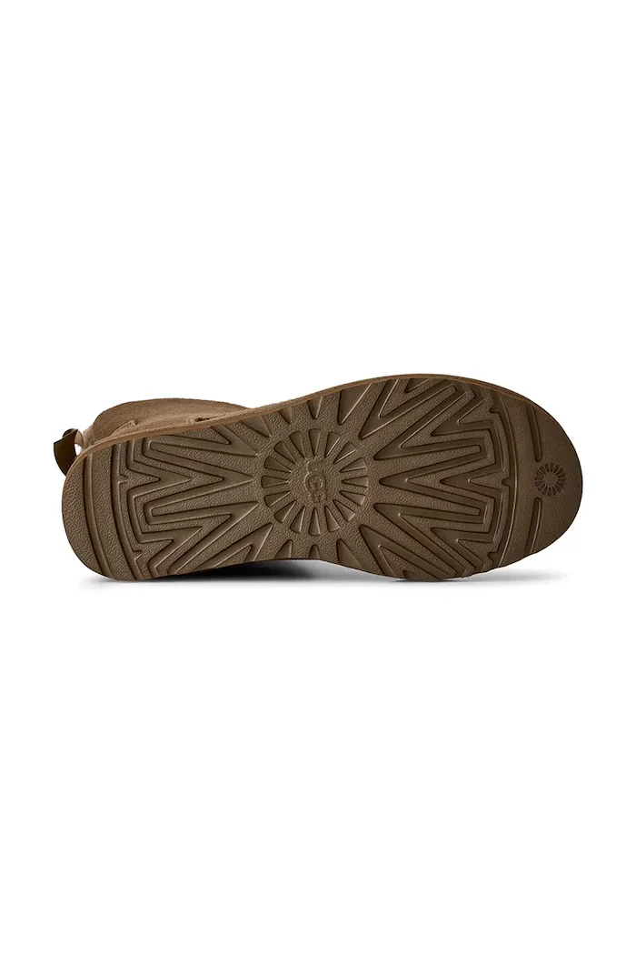 UGG W Mini Bailey Bow II апрески дамски от велур кафяви 1016501.LBNZ