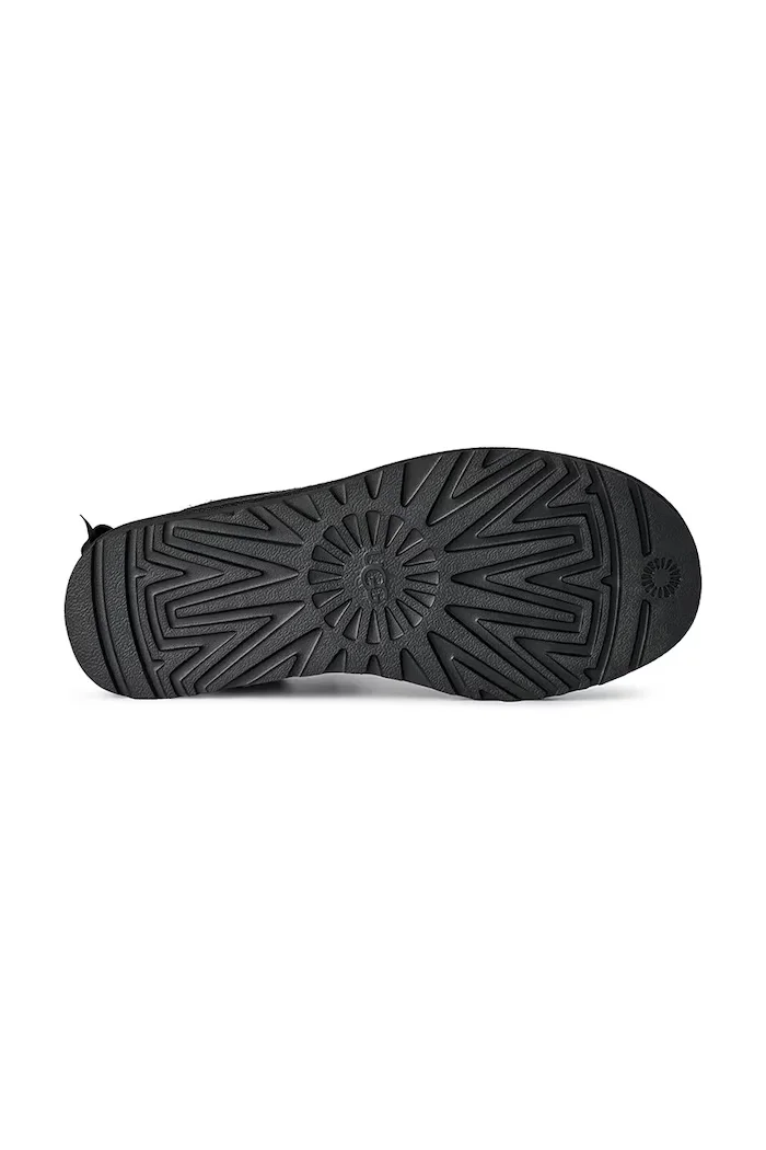 UGG W Ultra Mini Bailey Bow апрески дамски от велур черни 1185491.BLK