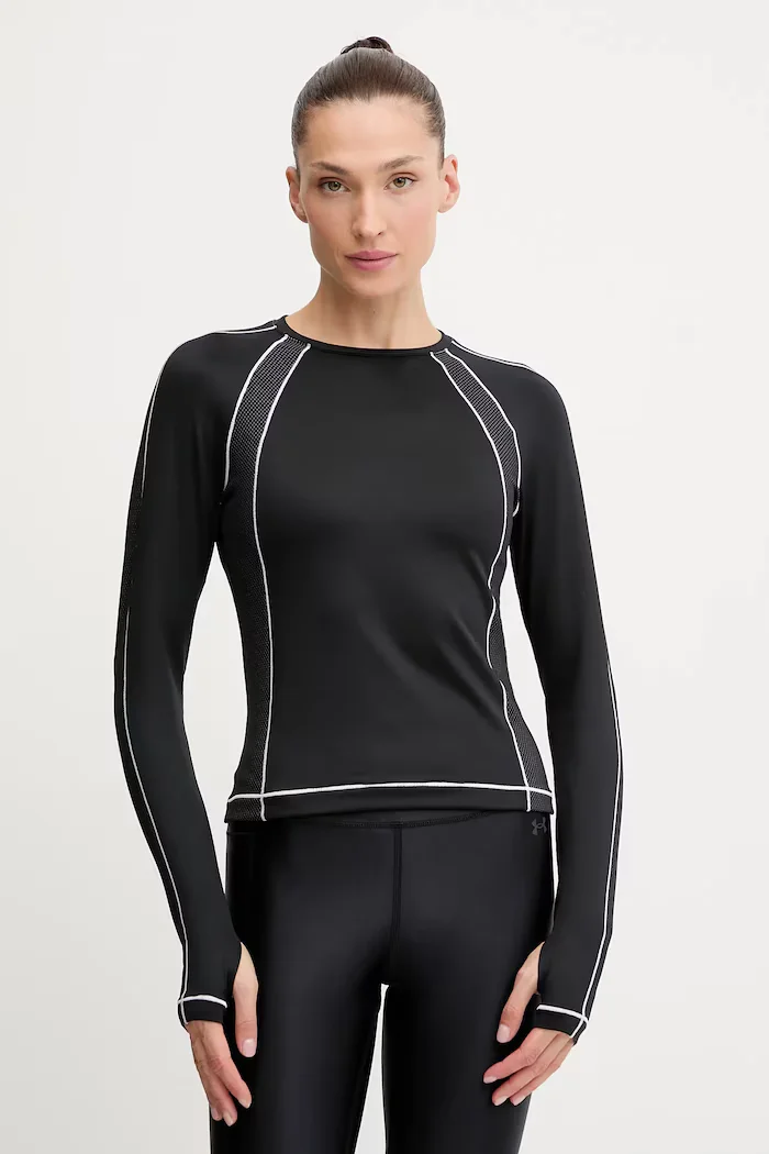 Under Armour Блуза с дълги ръкави за трениране ColdGear в черно 6003999