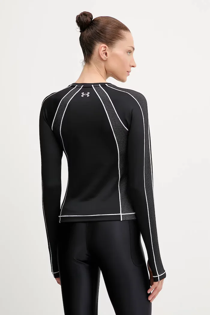 Under Armour Блуза с дълги ръкави за трениране ColdGear в черно 6003999