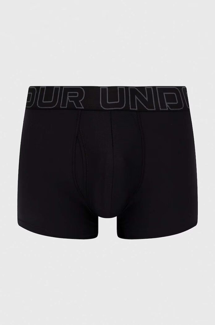 Under Armour боксерки мъжки 3 броя черни 25UUSHJ033