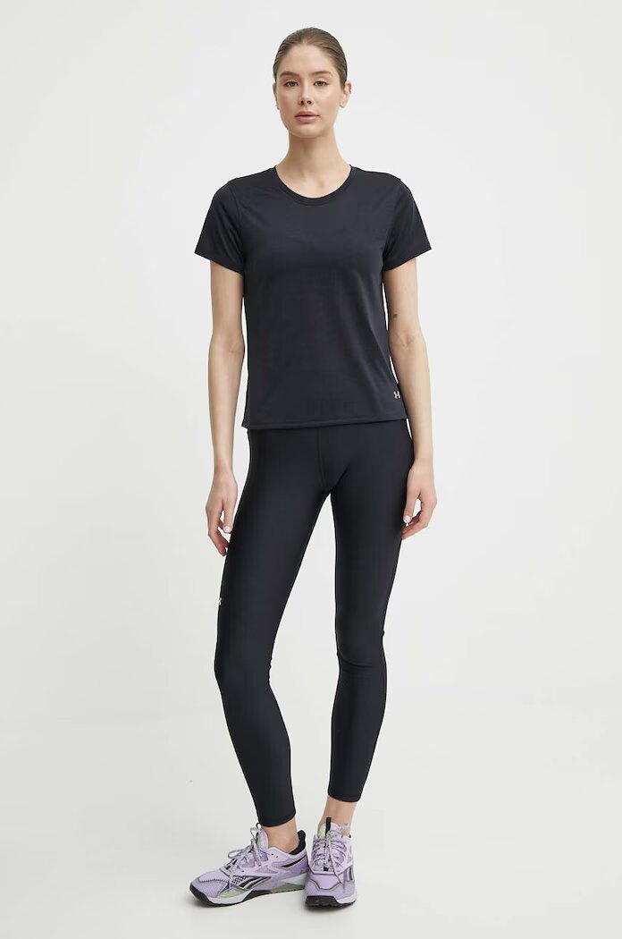 Under Armour Клин за трениране HG Armour HiRise в черно с изчистен дизайн 1365336