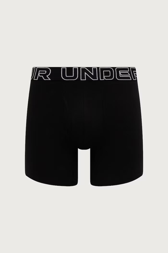 Under Armour прилепнали боксерки мъжки 93 Perf Cotton 6in 3 броя черни 25UUSHJ093.059