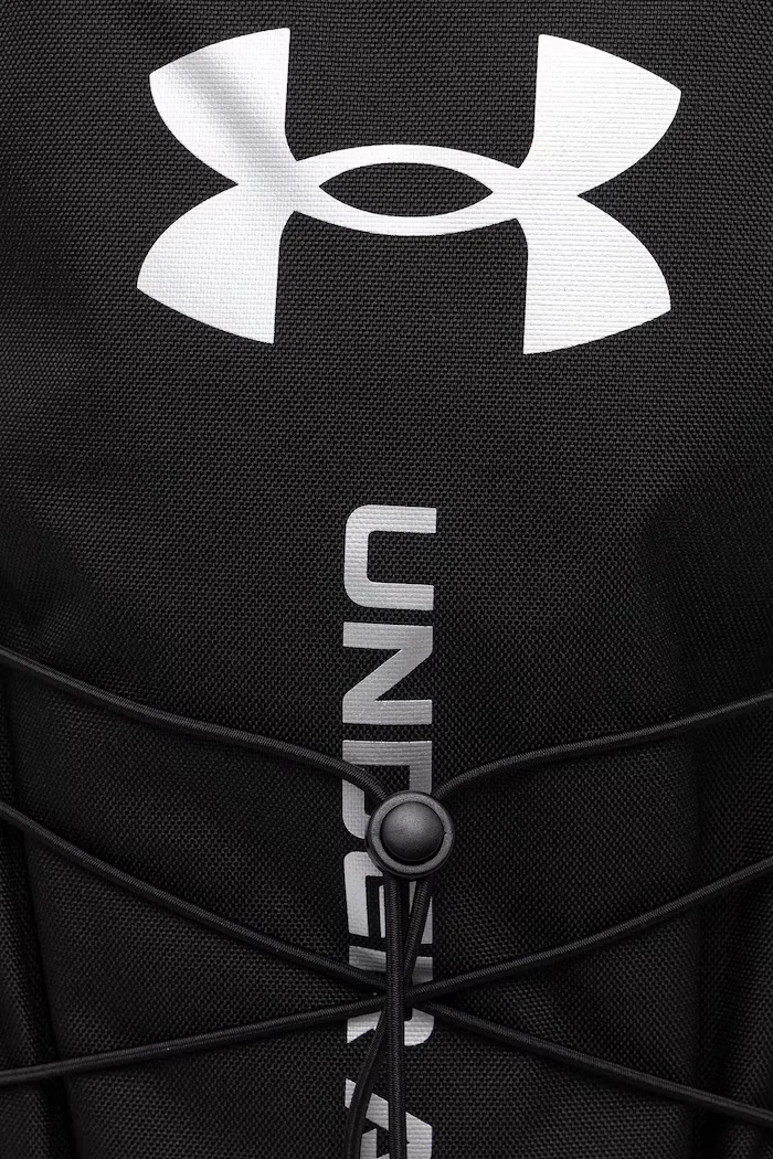 Under Armour Раница в черно голям размер с изчистен дизайн 6000397