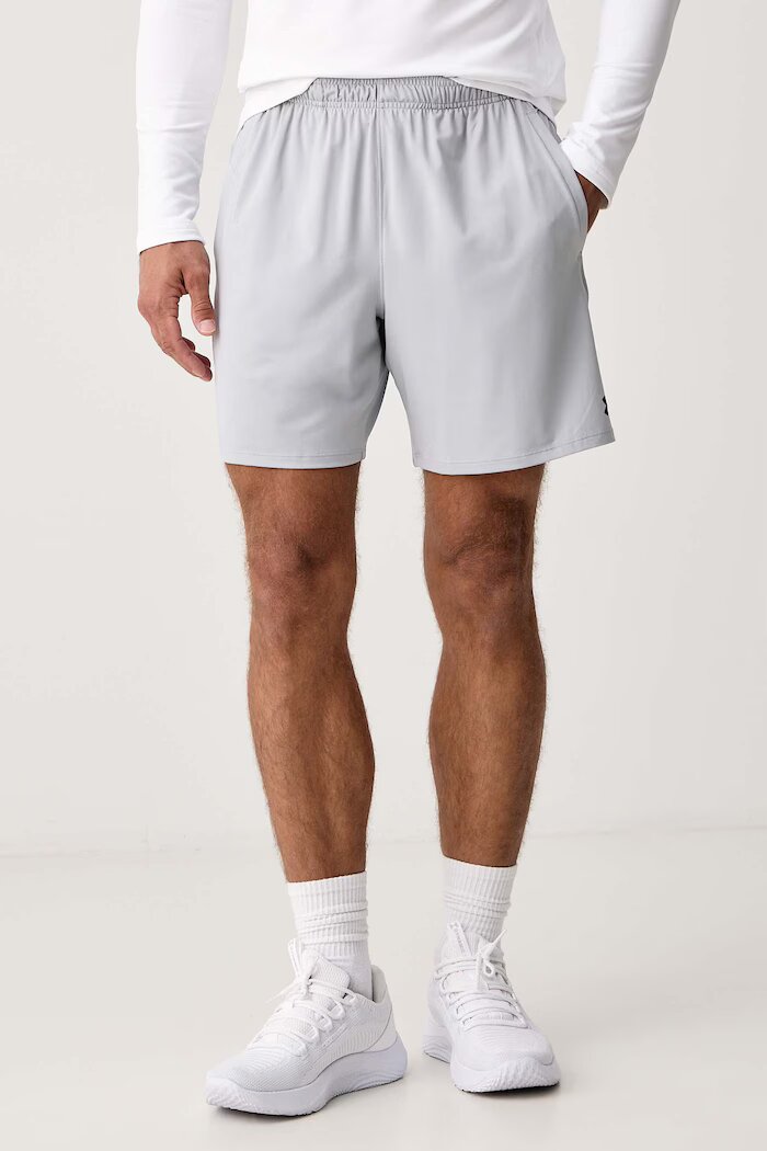 Under Armour спортен къс панталон мъжки Tech Vent сив 6010858.011
