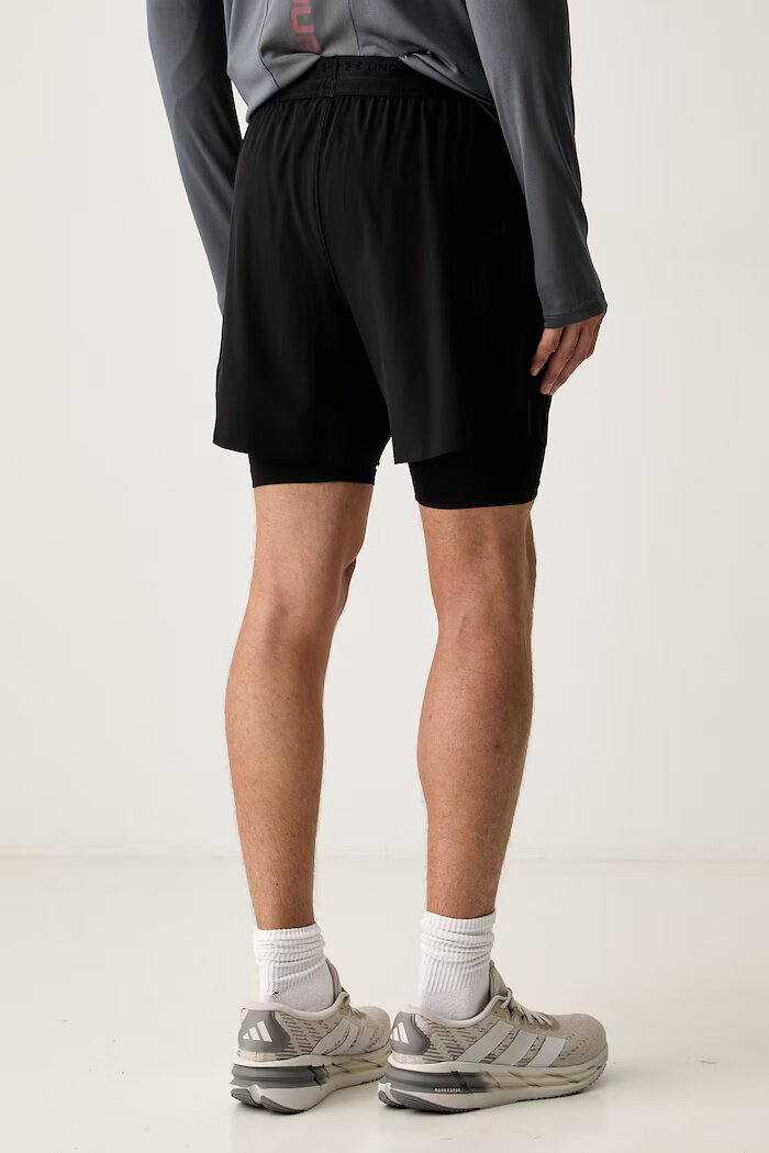 Under Armour спортен къс панталон мъжки Vanish Elite черен със стандартна талия 6009869