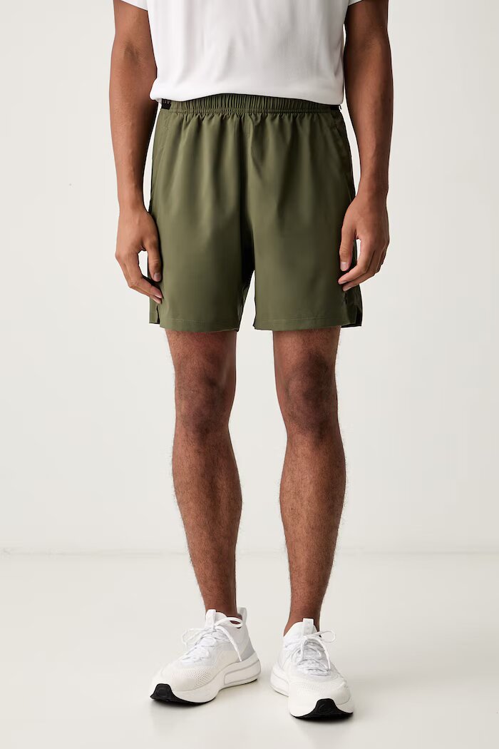 Under Armour спортен къс панталон мъжки Vanish Woven зелен 6009865.390