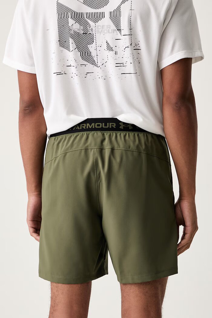 Under Armour спортен къс панталон мъжки Vanish Woven зелен 6009865.390