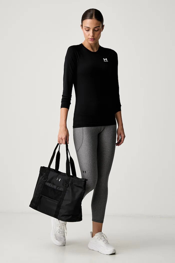 Under Armour спортен клин дамски HG Armour HiRise сив с висока талия 1365335.020