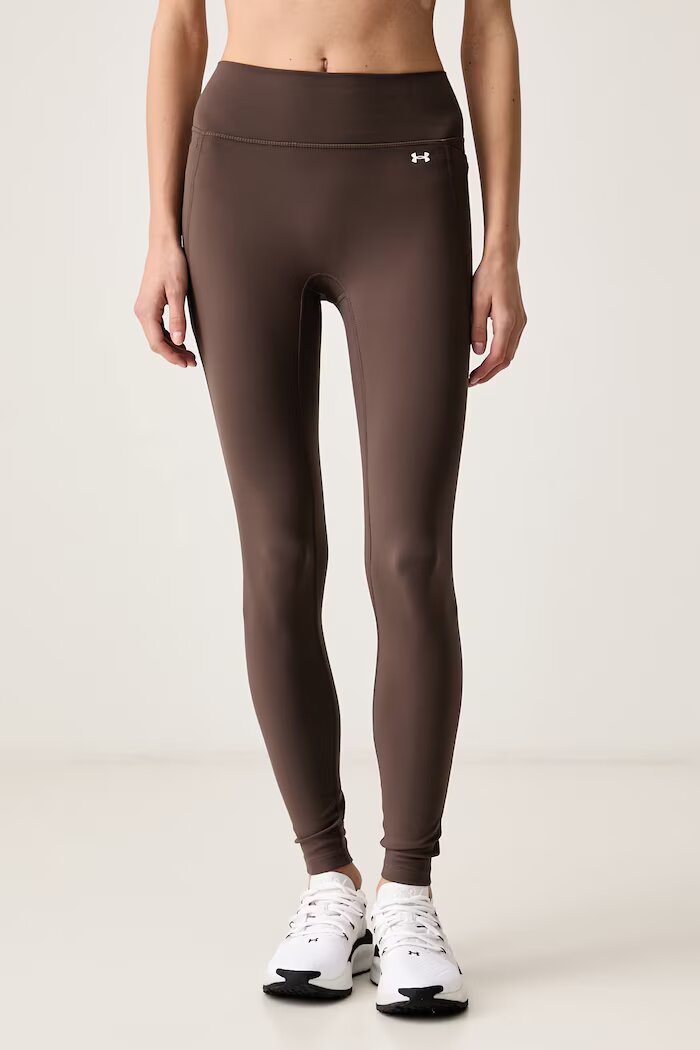 Under Armour спортен клин дамски Motion кафяв с висока талия 6013786