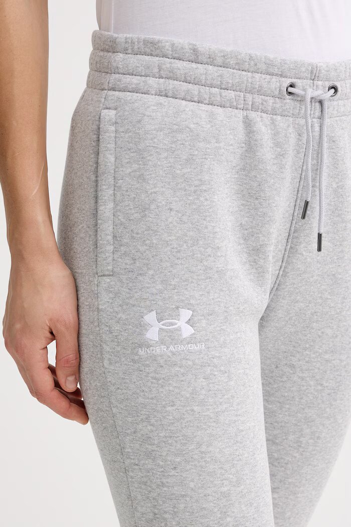 Under Armour Спортен панталон Icon в сиво с изчистен дизайн 6001537