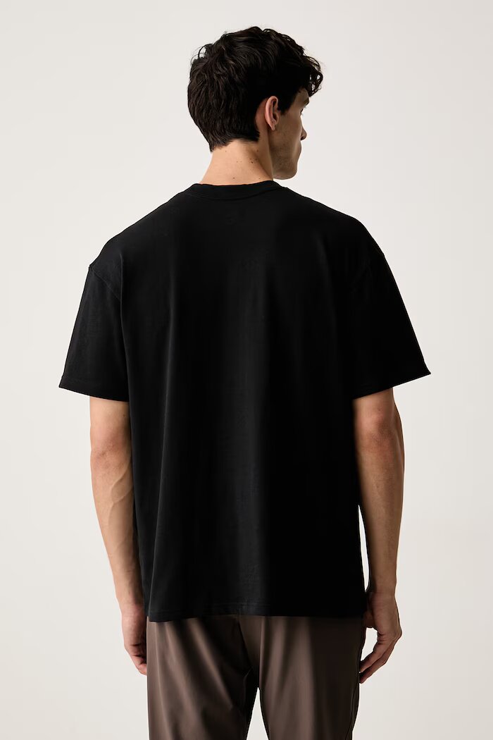 Under Armour тениска мъжка с памук черна 6013618