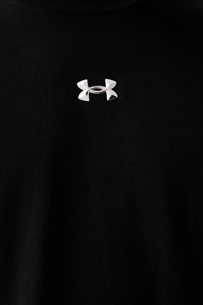 Under Armour тениска мъжка с памук черна 6013618