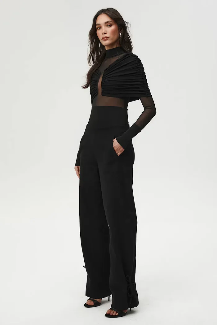 Undress code блуза дамска I Dare You Bodysuit Classic черна 1284