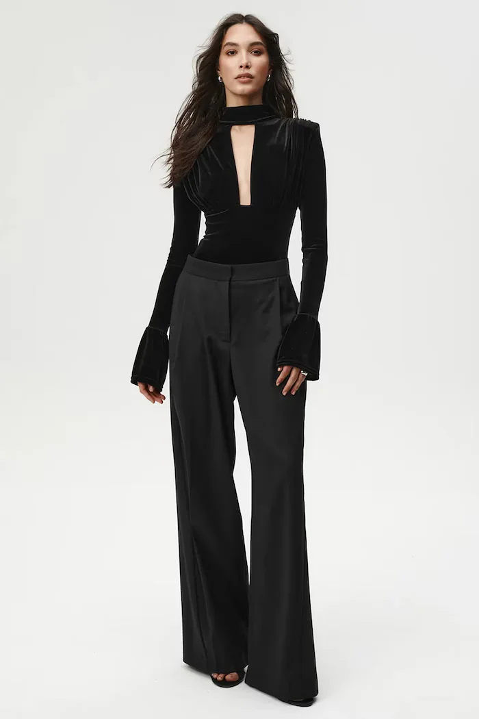 Undress code блуза дамска Noir Whisper Bodysuit Classic черна 1270