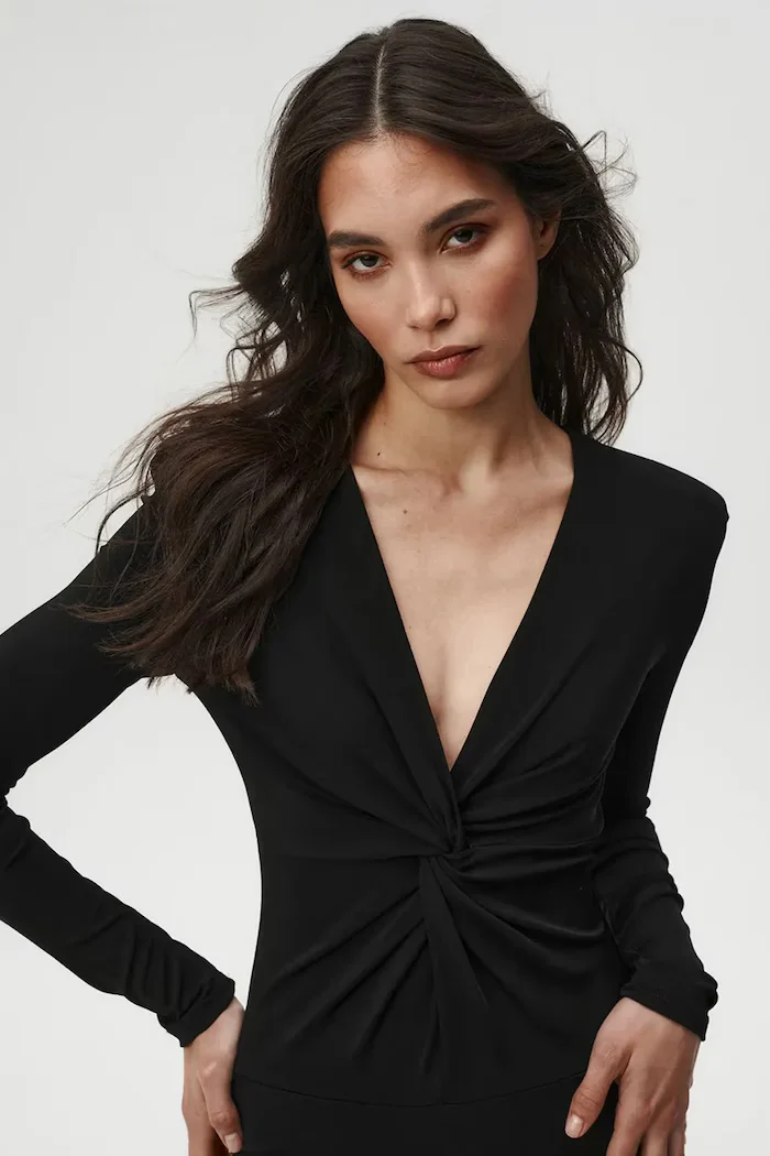 Undress code боди дамско с вискоза Intuition Bodysuit Classic черно 1280