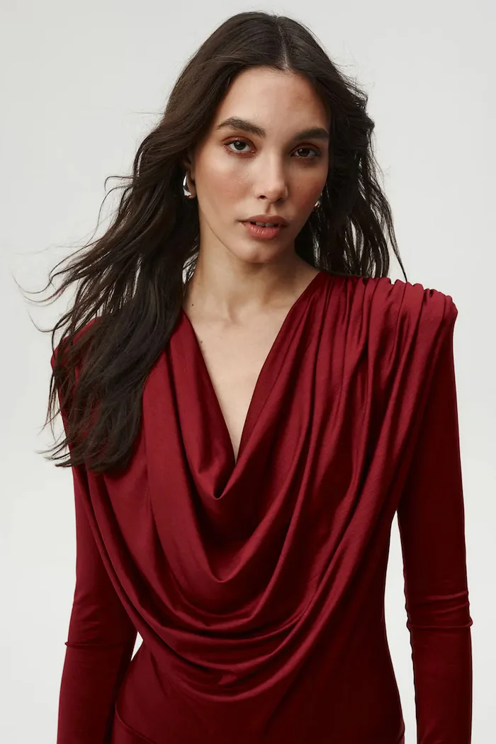 Undress code боди дамско Scarlett Bodysuit Classic червено 1292