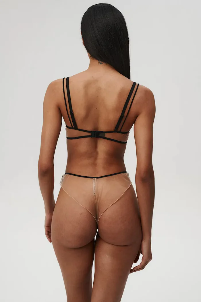 Undress code прашки от дантела Magnetic черни 1329