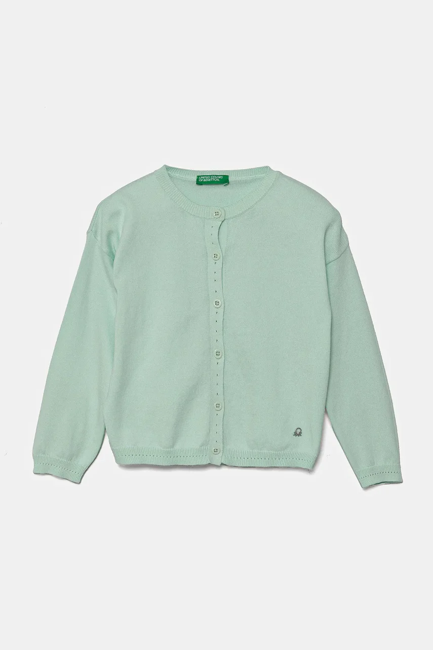 United Colors of Benetton Бебешка памучна жилетка