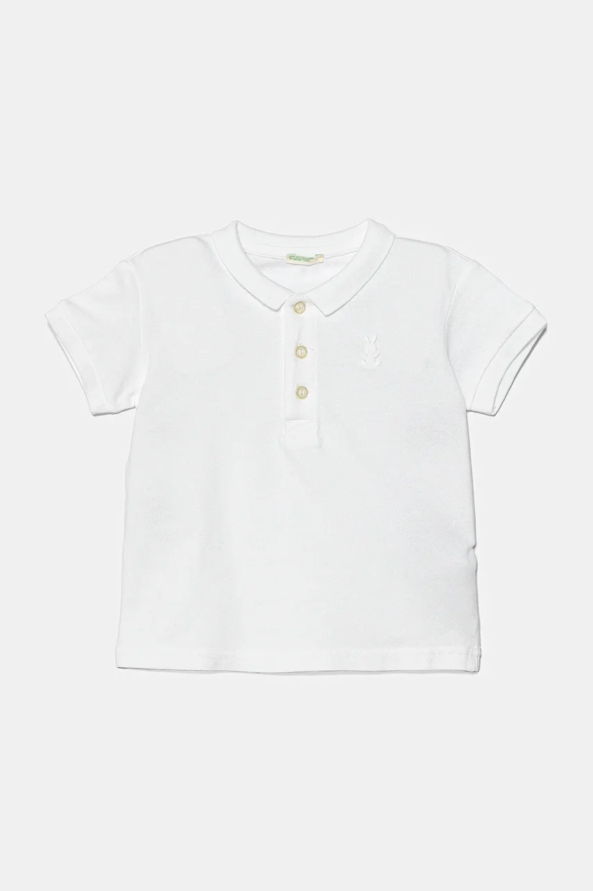 United Colors of Benetton Бебешка тениска с яка