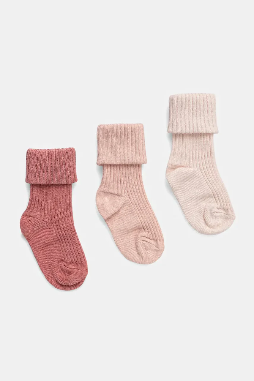 United Colors of Benetton Бебешки чорапи (3 чифта)
