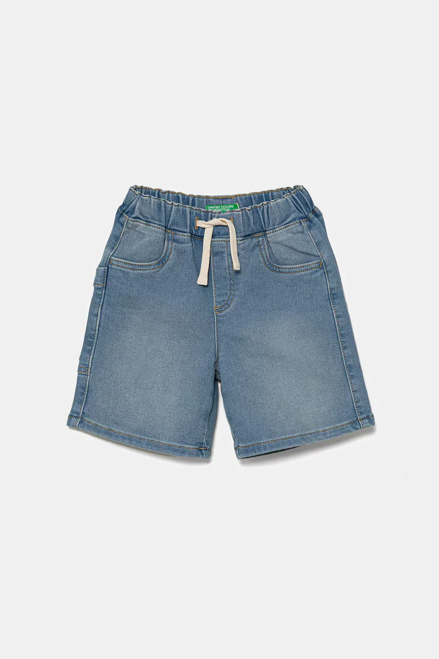 United Colors of Benetton Бебешки дънков къс панталон