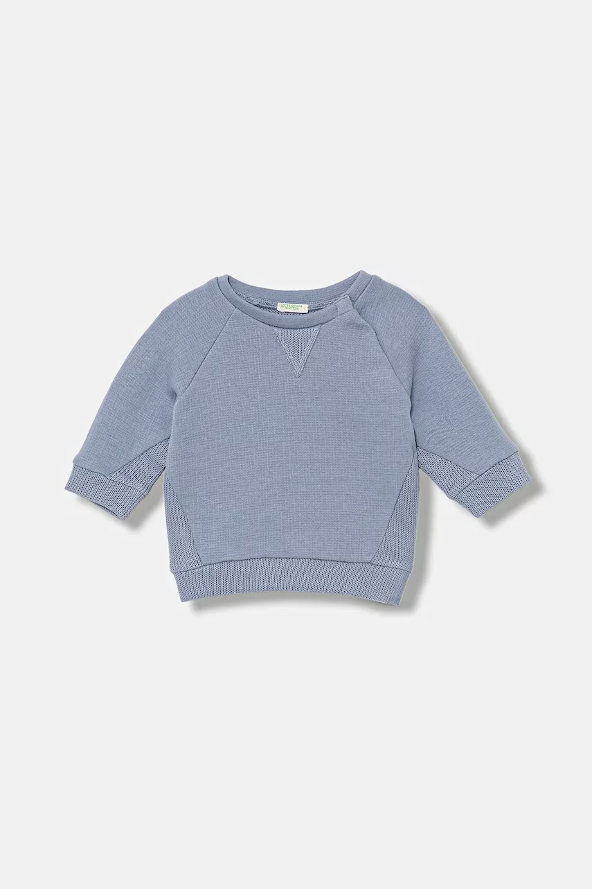 United Colors of Benetton Бебешки памучен суичър