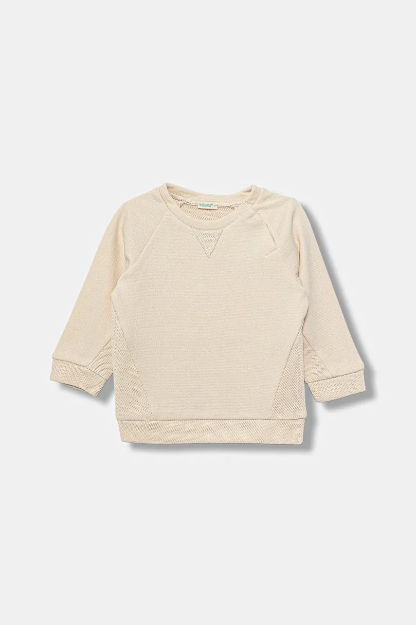 United Colors of Benetton Бебешки памучен суичър