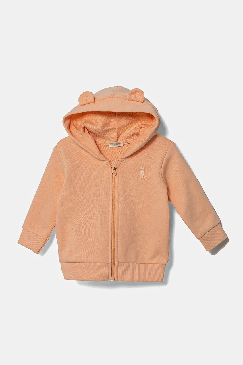 United Colors of Benetton Бебешки памучен суичър