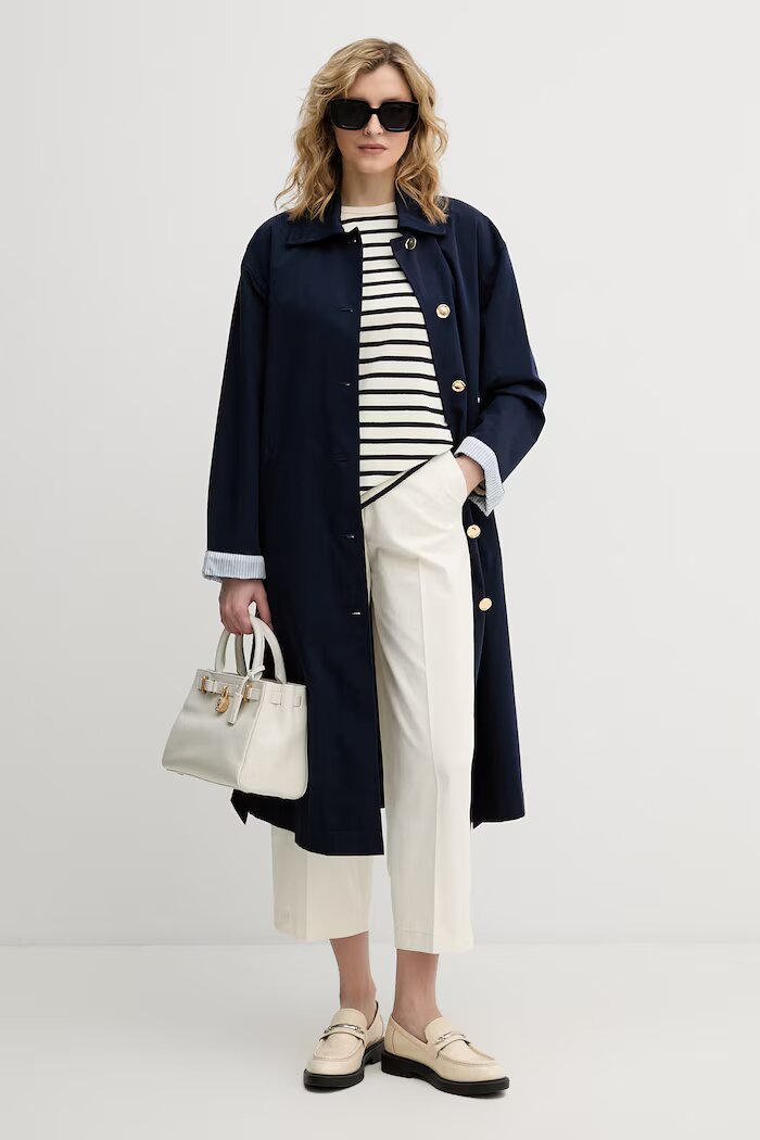 United Colors of Benetton блуза с дълги ръкави дамска памучна бежова 3PNUD10C5