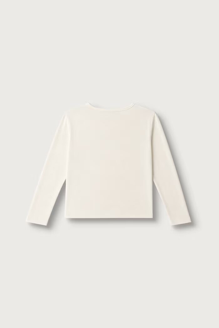 United Colors of Benetton блуза с дълги ръкави за деца от памук бежова 3ATNC10UA