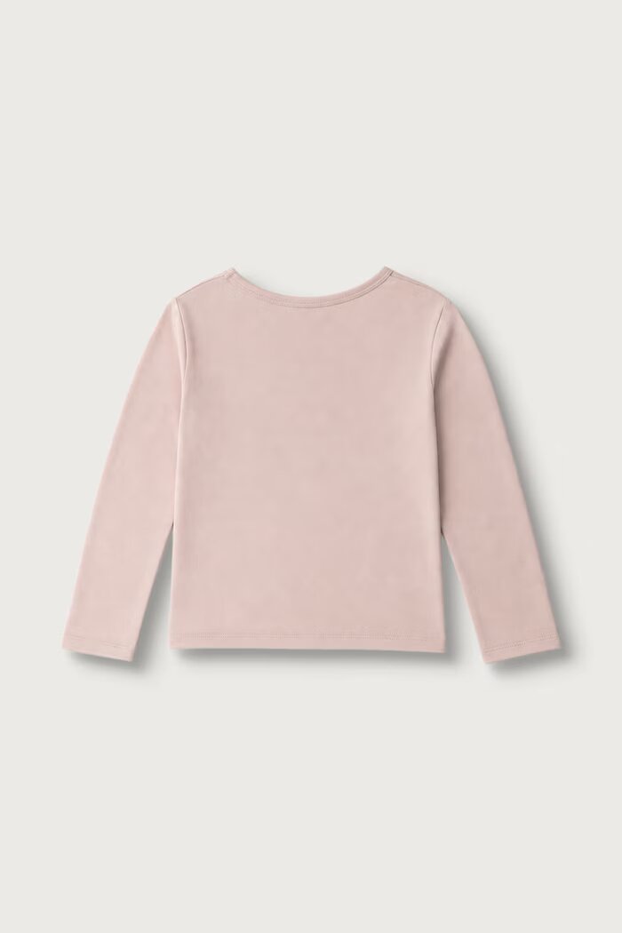 United Colors of Benetton блуза с дълги ръкави за деца от памук розова 3ATNG10GI