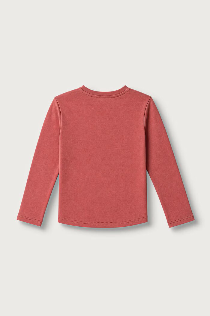 United Colors of Benetton блуза с дълги ръкави за деца от памук розова 3I1XG10FH