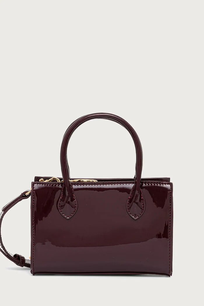 United Colors of Benetton чанта crossbody дамска бордо 6IEBVY037