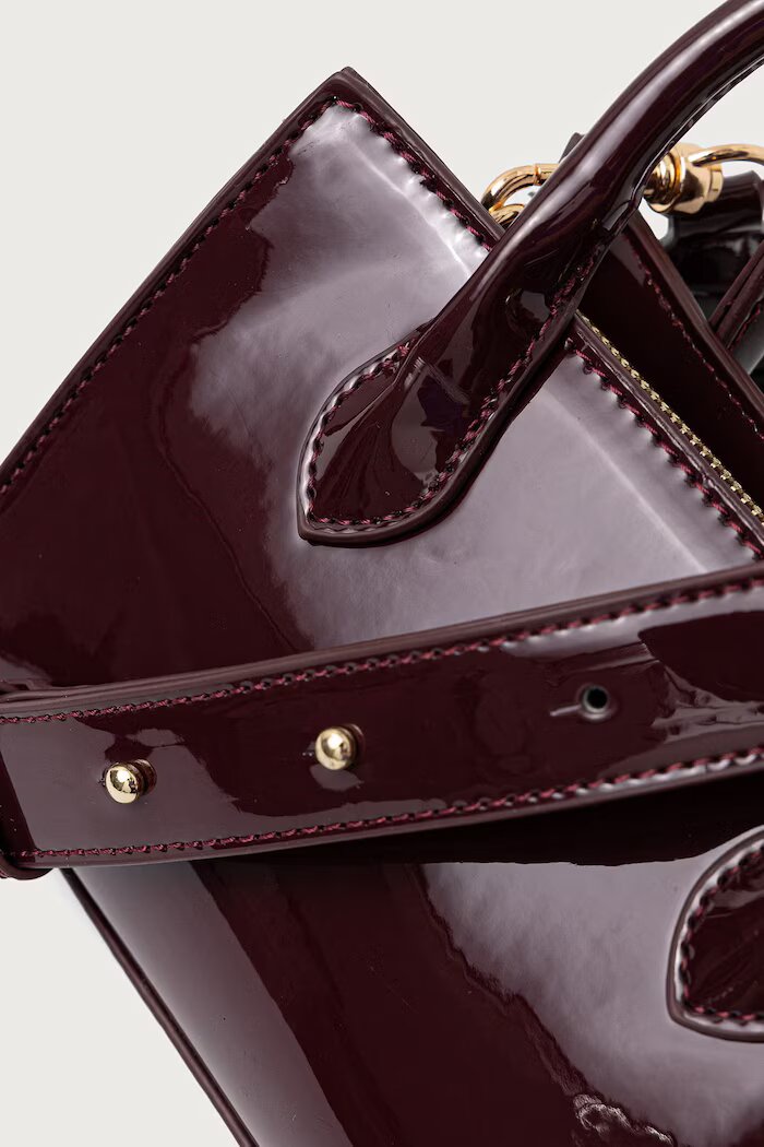United Colors of Benetton чанта crossbody дамска бордо 6IEBVY037