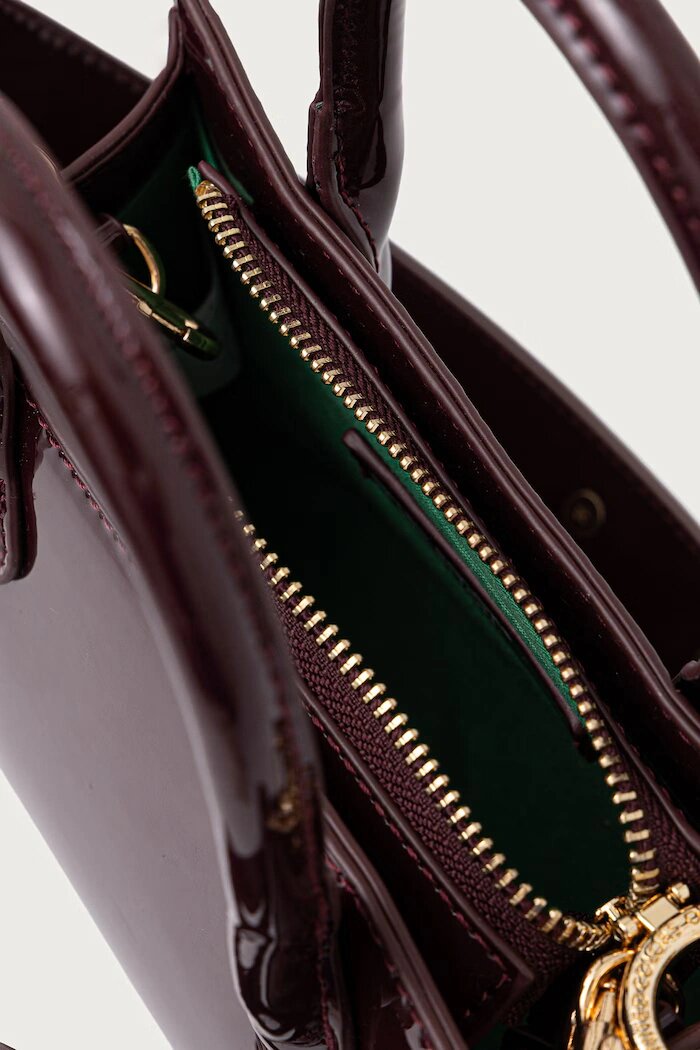 United Colors of Benetton чанта crossbody дамска бордо 6IEBVY037