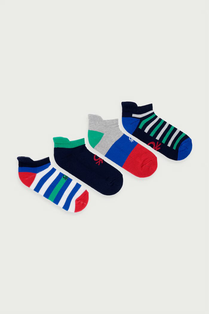 United Colors of Benetton чорапи за деца 4 броя червени 6GB9R700R