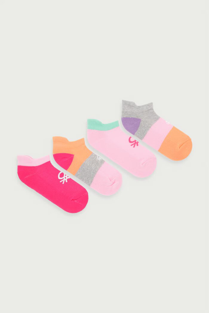 United Colors of Benetton чорапи за деца 4 броя розови 6GB9R700X
