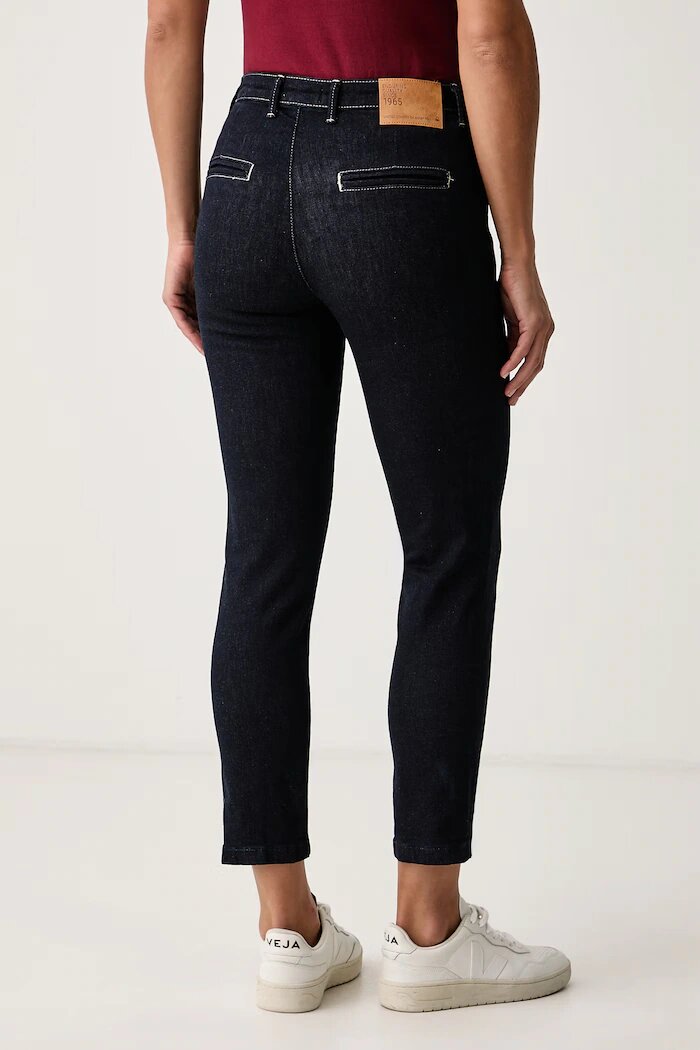 United Colors of Benetton дънки chino дамски сини 4LCBDF0B8