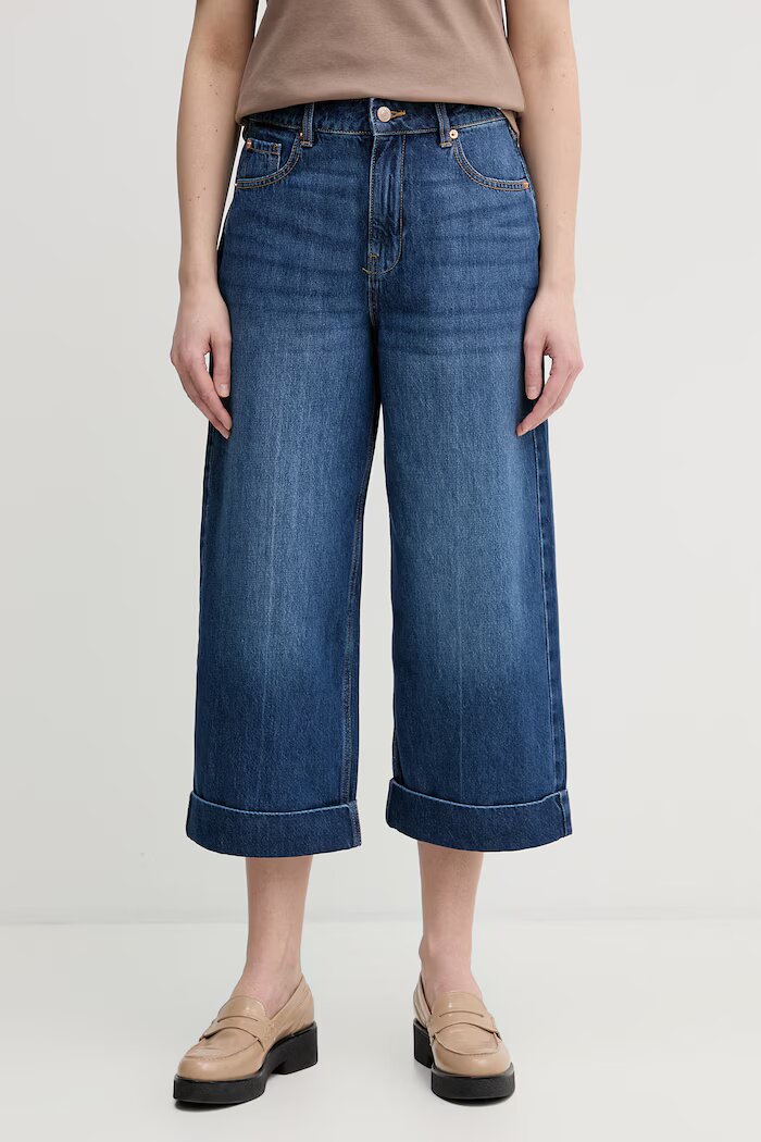 United Colors of Benetton дънки relaxed fit дамски сини 4IKGDE02Q