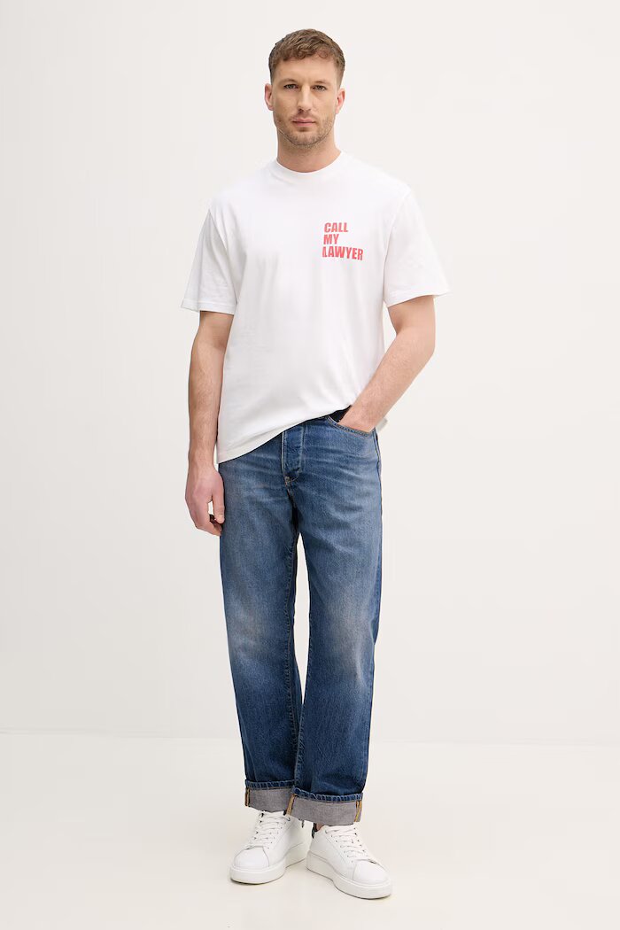 United Colors of Benetton дънки relaxed fit мъжки сини 4FANUE01Z