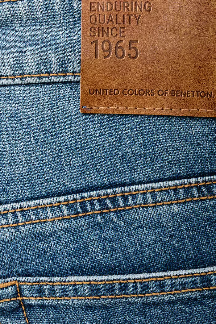 United Colors of Benetton дънки slim fit мъжки сини 4MCP57BC8